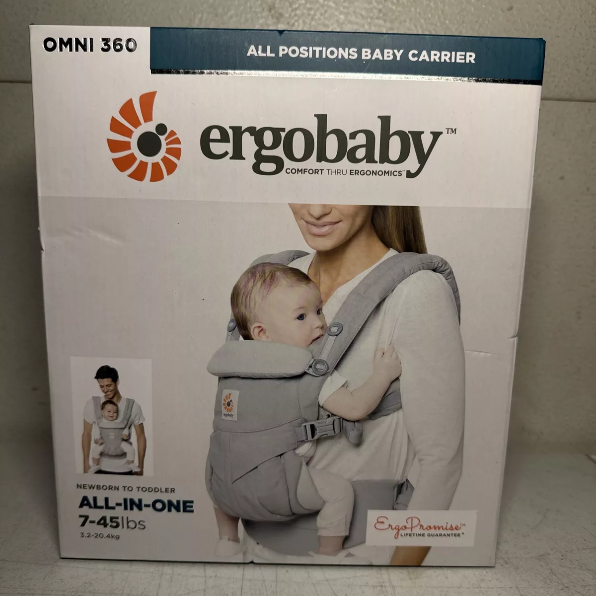 Ergobaby Omni 360 All Carry Positions Ergonomic Baby Carrier