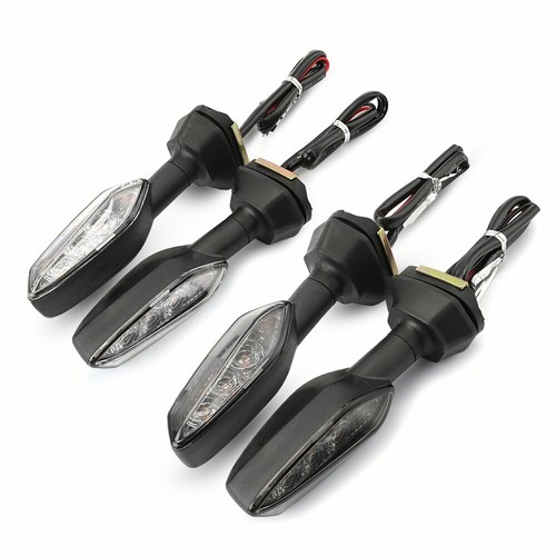 LED Turn Signal Lights for KAWASAKI Z900RS Z650 Z400 250 Z1000R Z250 SL 125 PRO - Foto 17 di 17