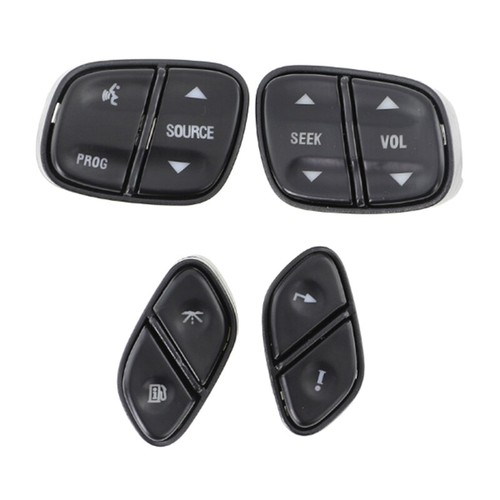 Car Steering Wheel Switches Set 21997739 Replacements for Vehicle Button Panel