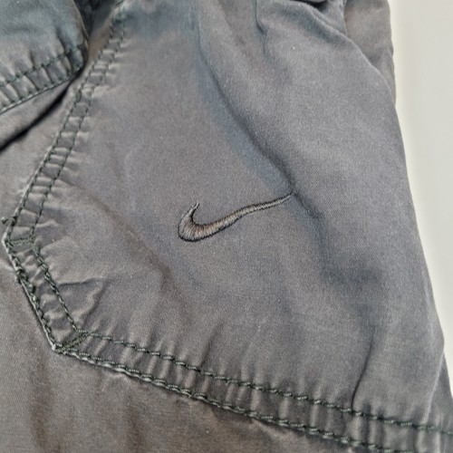 Nike The Athletic Dept. Cargo Shorts Vintage Men's XL Gray Adjustable Waist - Picture 5 of 9