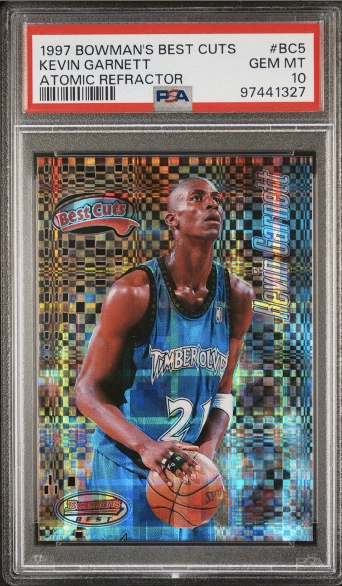 Kevin Garnett Professional Sports Authenticator (PSA) Basketball