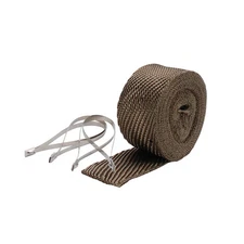 DEI  10123 Exhaust Wrap Kit - Pipe Wrap and Locking Tie - Titanium