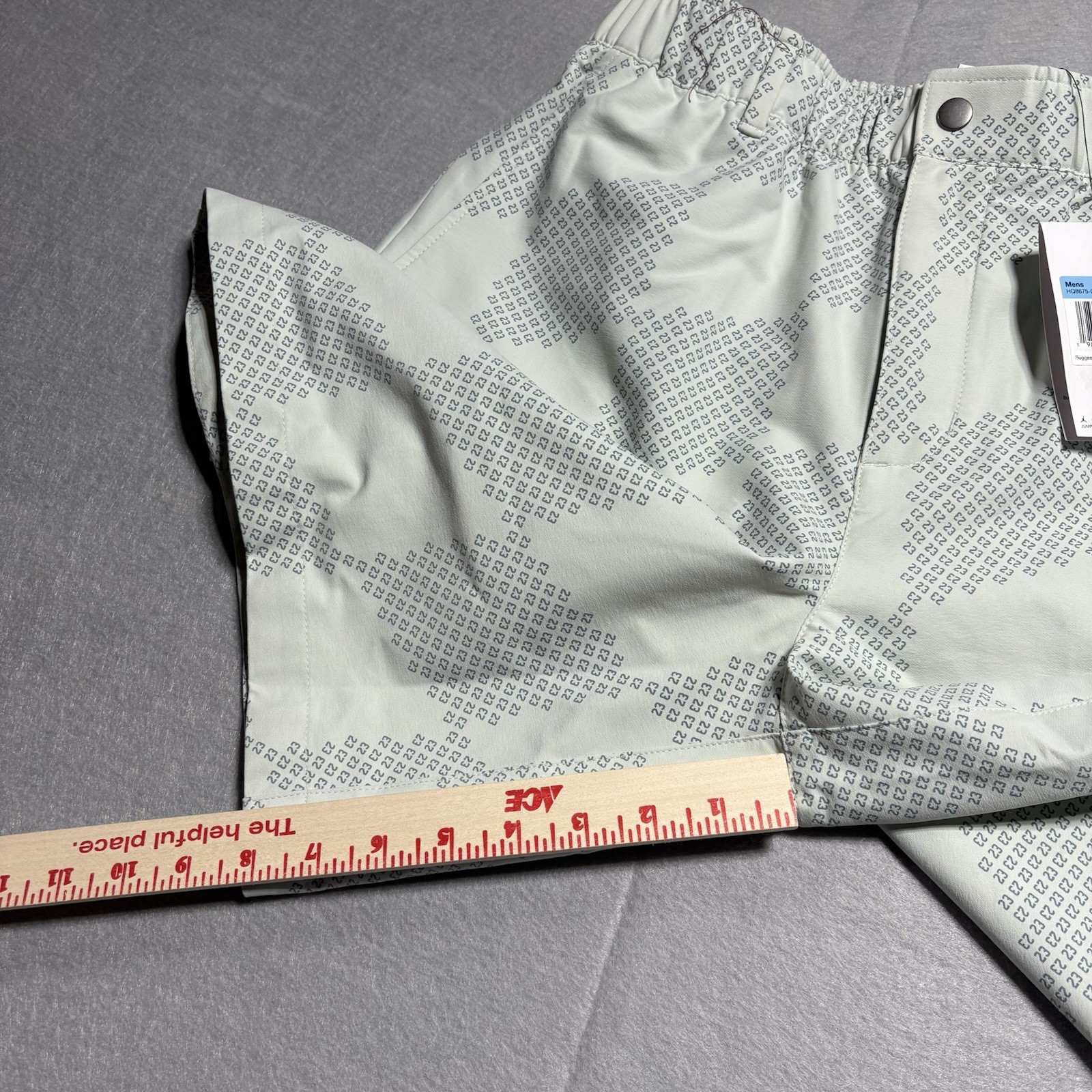 Nike Jordan Sport Mens Dri-FIT Printed Golf Shorts HQ8675-034 Diamond 23 Medium thumbnail 14