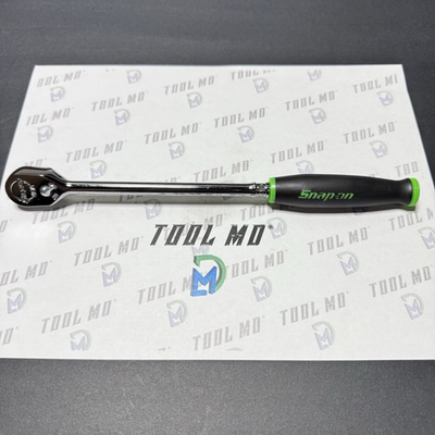 #ad Snap on Tools USA NEW CUSTOM GREEN 3 8quot; Drive Compact Extra Long Fixed Ratchet $214.95