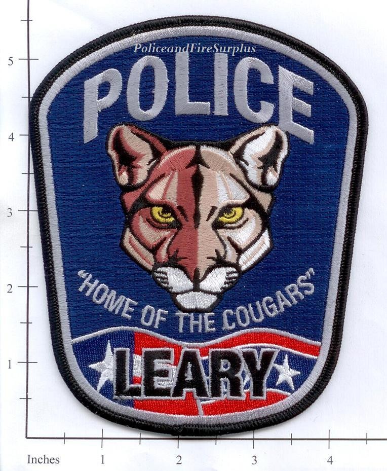 Georgia - Leary GA Police Dept Patch - Home of the Cougars | eBay
