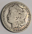 1893-O Morgan Silver Dollar KEY DATE VG