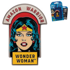 Wonder Woman Retro Enamel Pin Badge – Limited Edition 9,995, Official DC Item