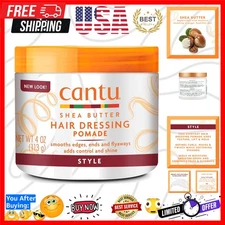 Hair Dressing Pomade with Shea Butter, 4 Ounce