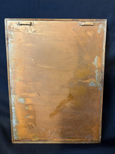 VTG Zurich Metal Sign P. Ruckmar Fashion 13 3/4 x 10 3/8 Pelzwaren Fourrures - Picture 2 of 2