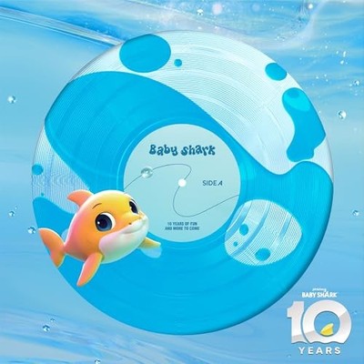 Pinkfong Baby Shark 10 Years Limited Edition (Clear Liquid Filled