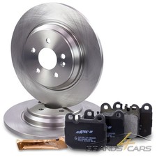 ATEC BREMSSCHEIBEN VOLL Ø331 + BREMSBELÄGE HINTEN FÜR MERCEDES M-KLASSE W163