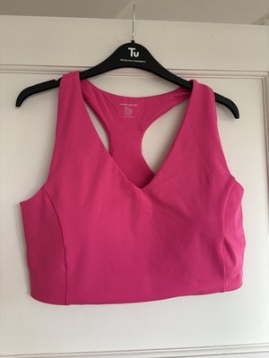 Amazon Essentials Active Sculpt V-Neck Medium Support Sports Bra Size XL Plus