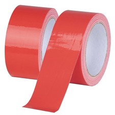 2 Pack Red Duct Tape Heavy Duty Waterproof 40 Yards x 2 Inch Total