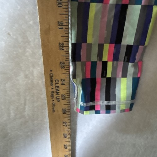 Victoria’s Secret VSX Sport Leggings Yoga, Multicolor Long Striped Pattern Sz XS - Picture 6 of 6