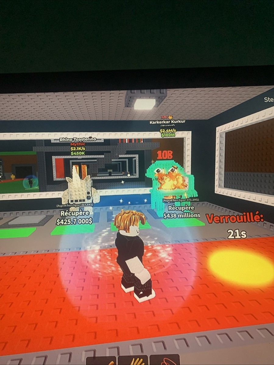 Compte Roblox Brainrot Pour PlayStation 5 (PS5) - Compte Jeu Neuf