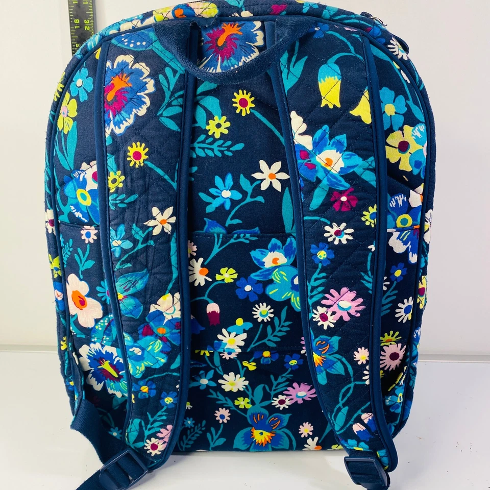 Vera Bradley Signature Cotton XL Campus Backpack, Moonlight Garden - Image 4 of 4