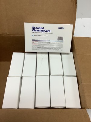 Lot of 11 KIC Encoded Card Reader Cleaner for Motorized & Dip Card