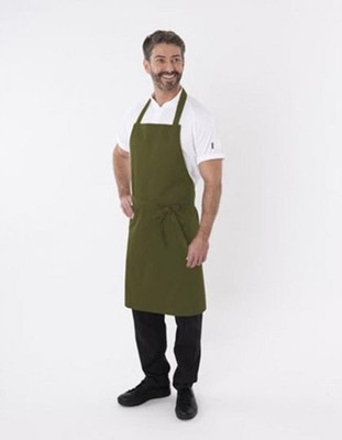Bib Apron With Adjustable Halter 91x91 cm | Dennys London | DP10