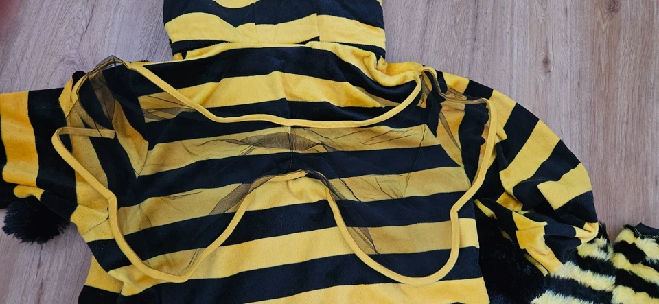 Biene Hummel Kostüm Damen Karneval Fasching Kleid Verkleidung Deiters Gr. 46/48 - Bild 4 von 4