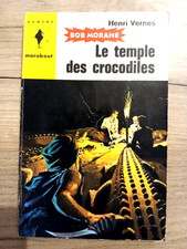 BOB MORANE n° 194 Henri VernesLE TEMPLE DES CROCODILES MARABOUT JUNIOR 1961