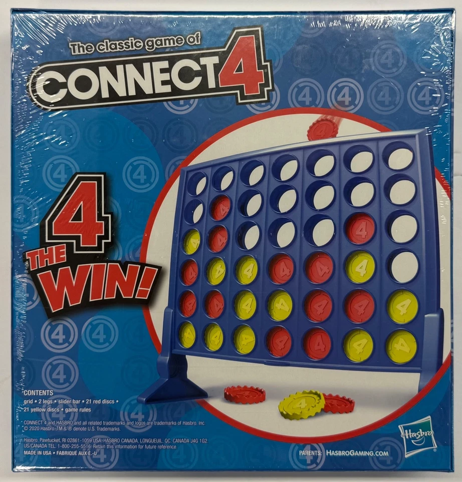Hasbro "Connect 4" w/Fun Activity Sheet  Ages 6+ (F1143 CONNECT 4) - Image 2 of 4