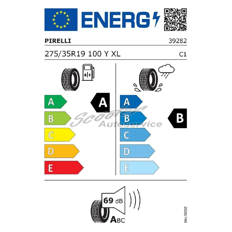 Sommer-Reifen 275/35R19 100Y Pirelli P-Zero PZ-4 Sports Car * XL | 5341 - Bild 2 von 2