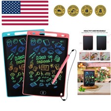 LCD Writing Tablet, 2 Packs Drawing Pads for Kids 3 4 5 6 Old 8.5 Inch Color...