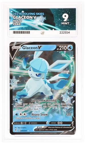 Glaceon V graded ACE 9 for sale on eBay