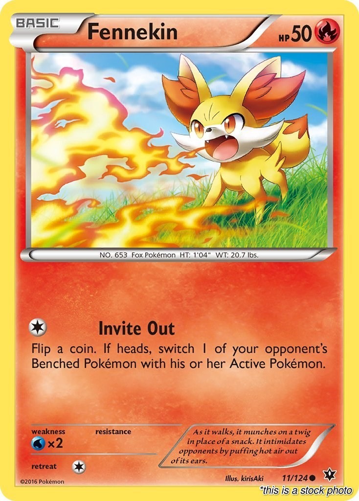 Pokemon Fennekin (11) [FCO - 11/124 LP]