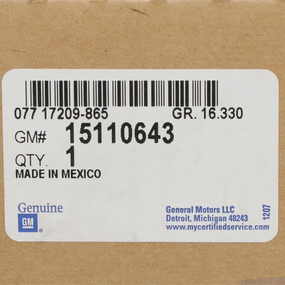 OEM NEW Front Driver Side Door Lock Latch Actuator 00-07 Chevrolet GMC 15110643 - Image 2 of 4