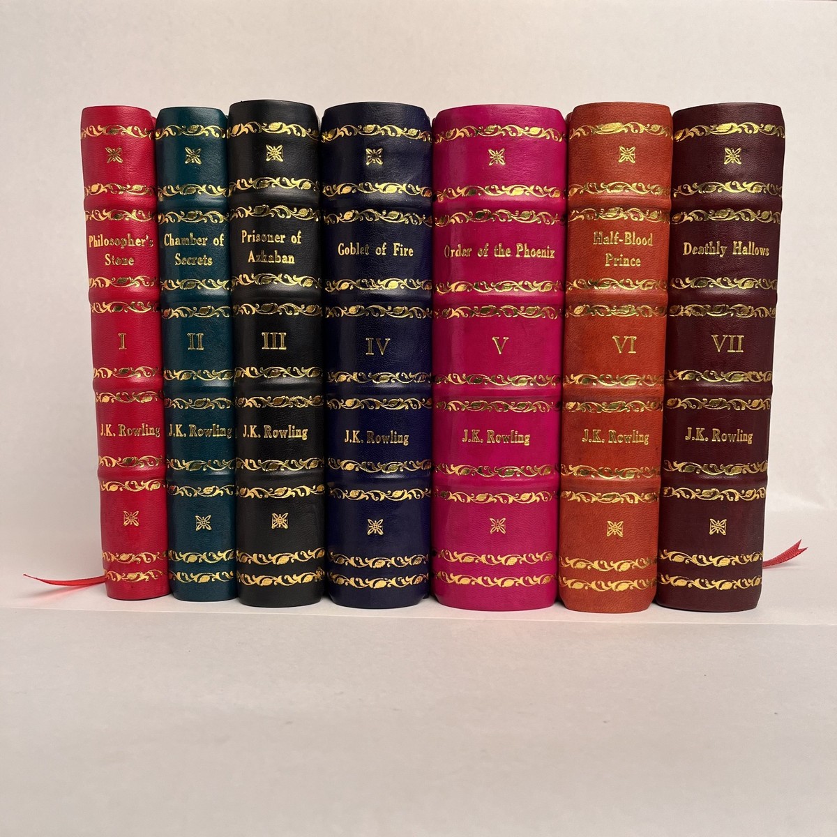 Harry Potter The Complete Series (7 books Set) [Premium Leather