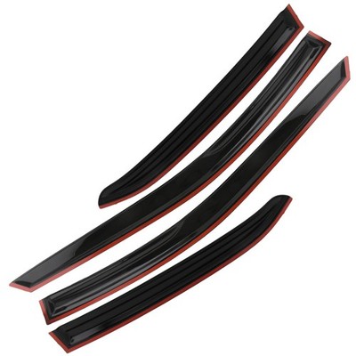 For 2018-2023 Camry Rain Visors JDM Black Tint Reduce Heat Buildup