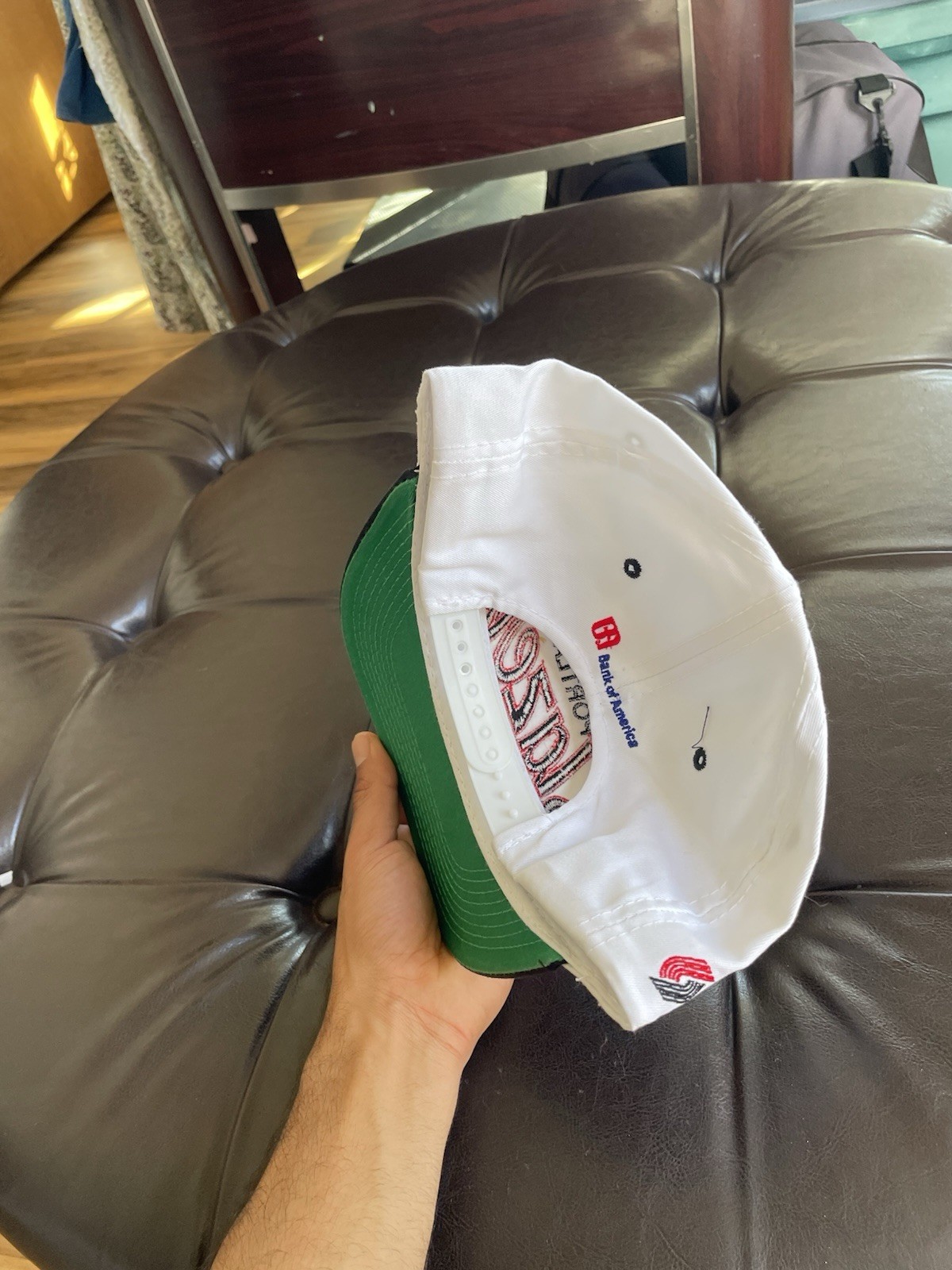 Blazer Vintage SnapBack Scripted White Twill Snap… - image 3