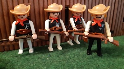 Playmobil Western ACW Nord- Südstaaten  US Marshal  4 Fig. u. Zubehör
