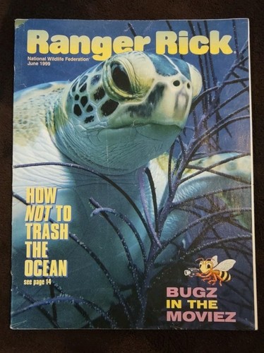 Lot Of 5 Ranger Rick National Wildlife Federation Magazine For Kids 1998,1999 - Foto 8 di 11