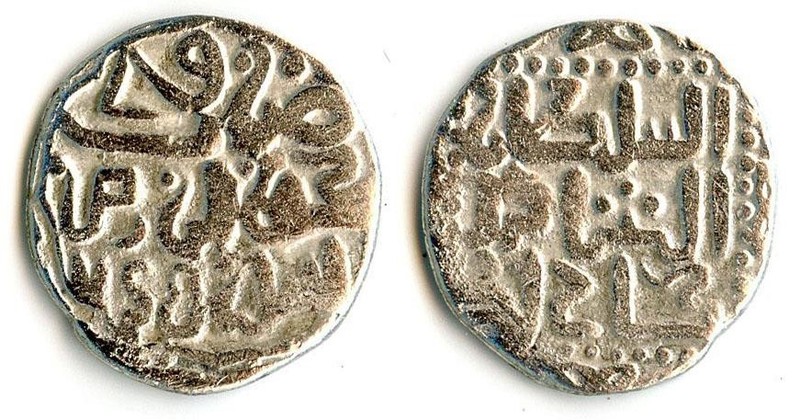 (k6431) Golden Horde, Juchid AR dirhem. Janibeg, Khwarezm 745 AH