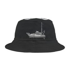 Black Gonna Need A Bigger Boat Orca Shark JAWS Bucket Hat Summer Beach Unisex