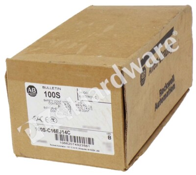 Open Pre-owned Allen Bradley 100S-C16EJ14C /B MCS 100S-C Safety Contactor 3P 16A