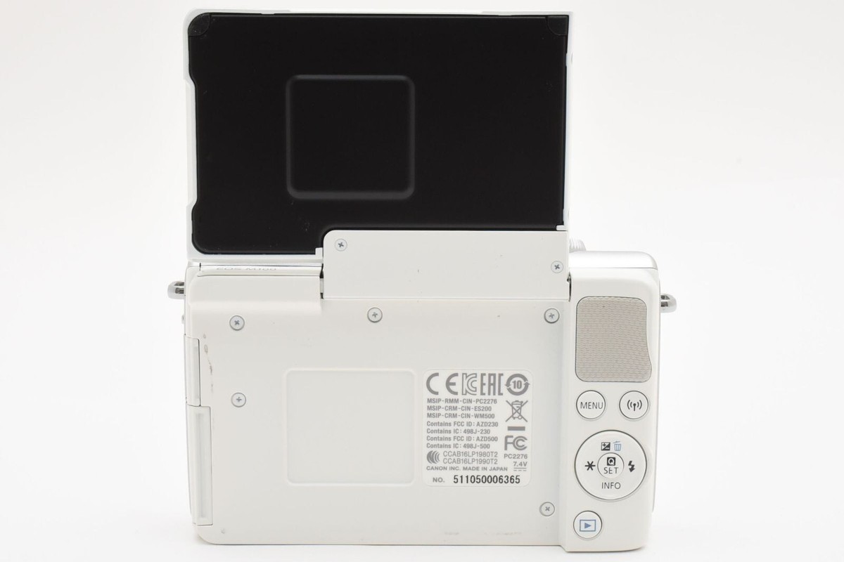 Canon EOS M100 ホワイト Professional Canon EOS M100 Mirrorless Digital Camera with