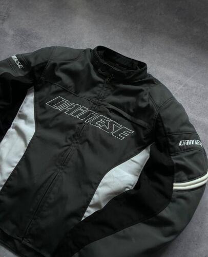 Dainese Racing Moto jacket grey/white mens size M - Picture 5 of 14