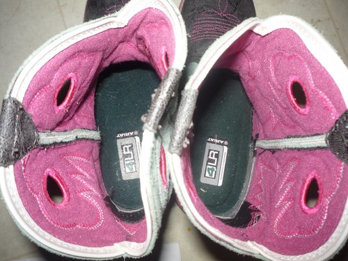 Damen 5,5 B Ariat FatBaby grau & grün runde Spitze Western Cowboystiefel 10012799 - Bild 12 von 12