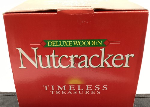 Timeless Treasures~Giant Wood Nutcracker~18" Soldier W/Box - Picture 11 of 12