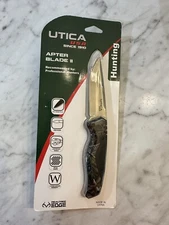 New Utica Apter II Fixed Blade 91-RT1015CP Hunting Knife Camo