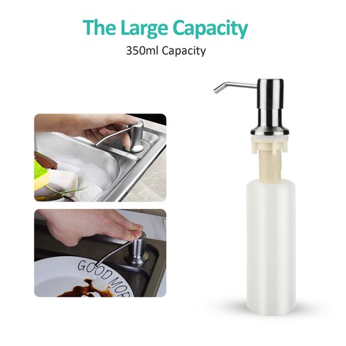 Dispensador automático de jabón líquido mejorado 400 ml manos libres sensor IR sin contacto - Imagen 22 de 28