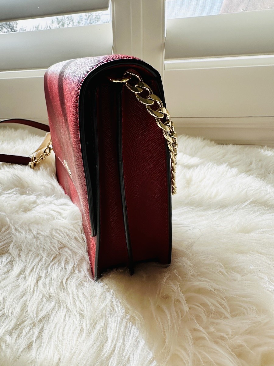 Michael Kors Bolso Bolso Cruzado Michael Kors Daniela Large Saffiano Cuero  Mujer Naranja Bolso Guess