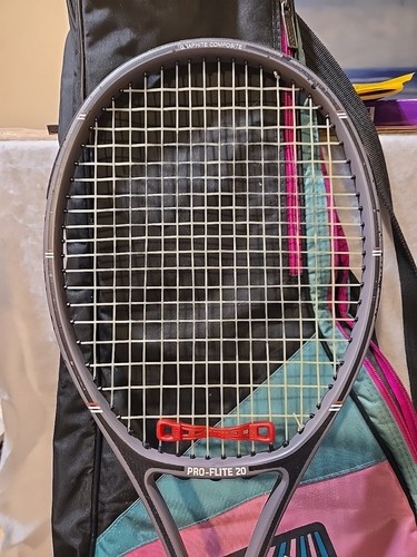 Spalding Pro-Flight 20 Midsize 4 1/4 grip Tennis Racquet W/ Full Size Prince Bag - Picture 2 of 17