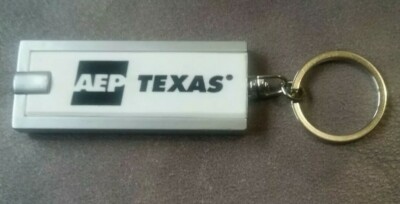AEP Texas American Electric Power Keychain Flashlight