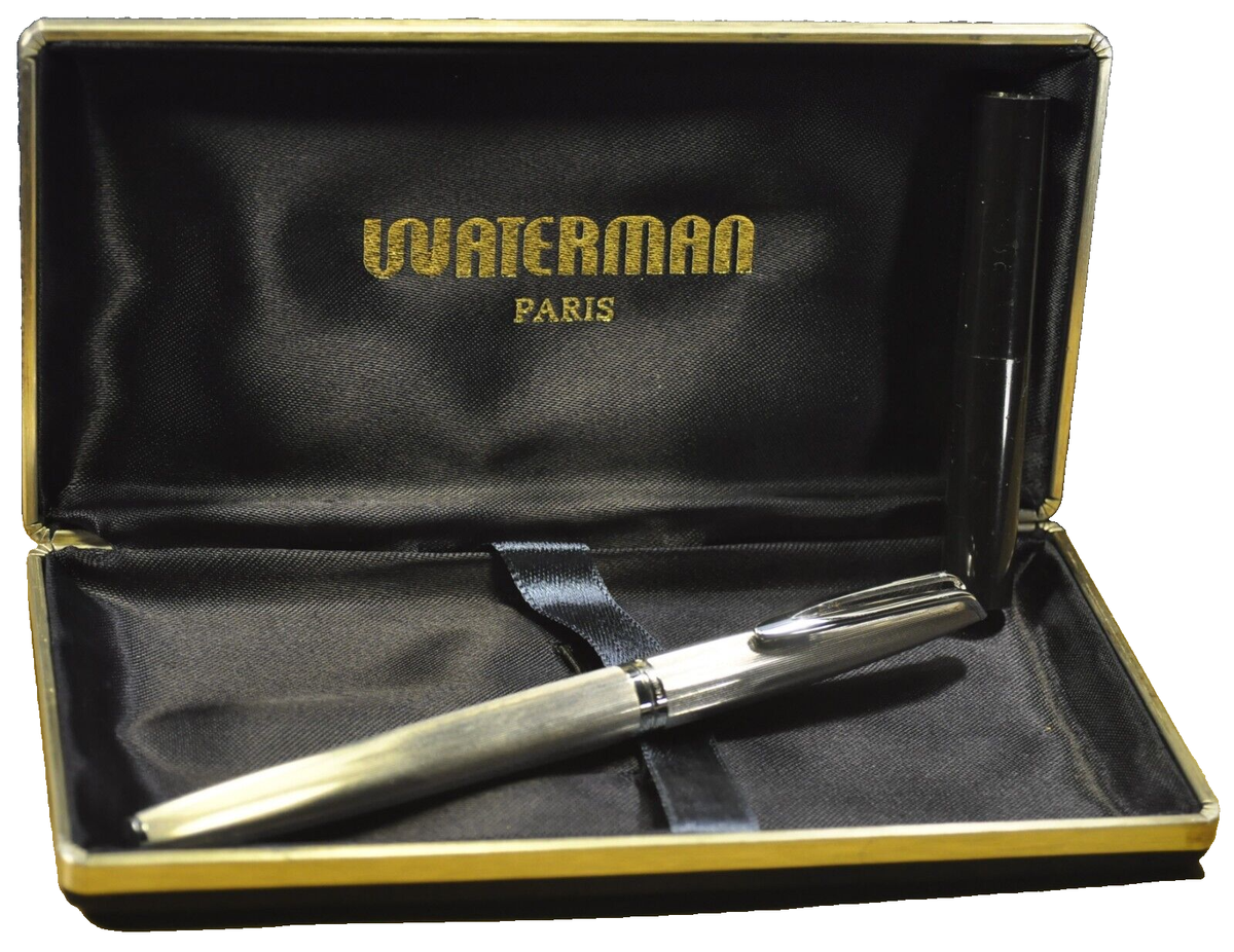ウォーターマン WATERMAN PLAQUE ARGENT CF 18K WATERMAN