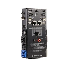 MFL. 15-Plug Audio Cable Tester Line Finder Black 15-in-1 Cables Checker 10-W...