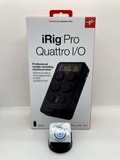 IK Multimedia Irig Pro Quattro I/O Portable audio MIDI interface 4 in / 2 out JP